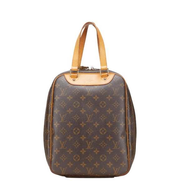 LOUIS VUITTON Authentic Brown Monogram Leather Bag